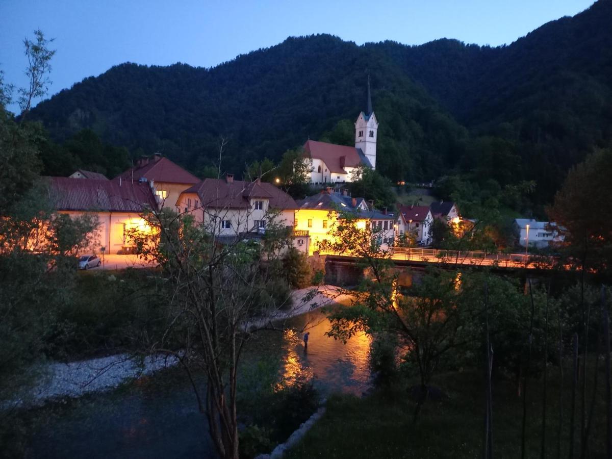 Riverside Villa Avo - Apartment Martin Spodnja Idrija Luaran gambar